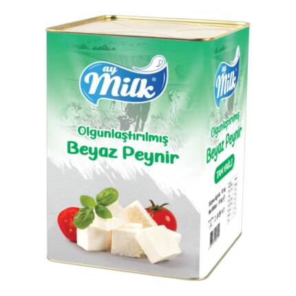 18 Kg Natürel (Olgunlaştırılmış) Tam Yağlı Beyaz Peynir